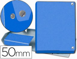 Carpeta de proyectos Pardo Folio lomo 50 mm. azul con broche